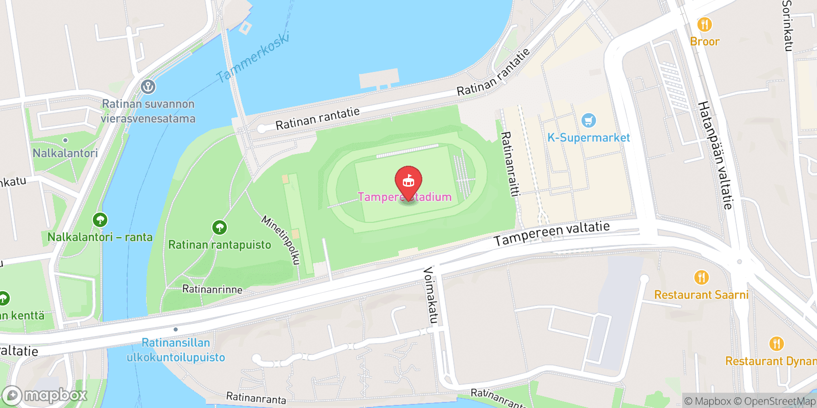 Mapa: Tampere