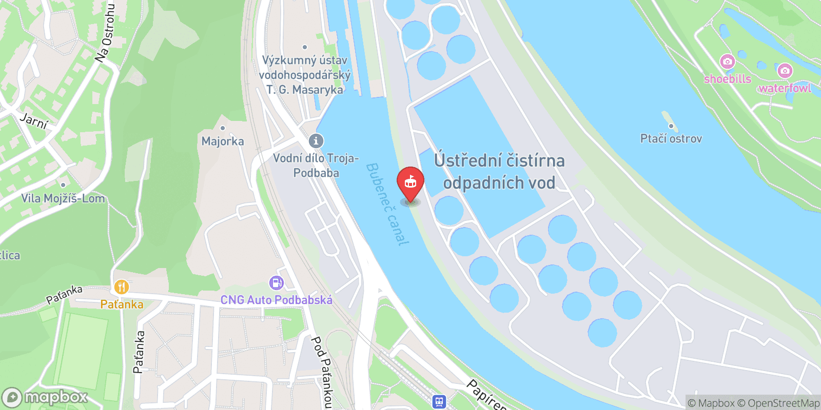 Mapa: Praha