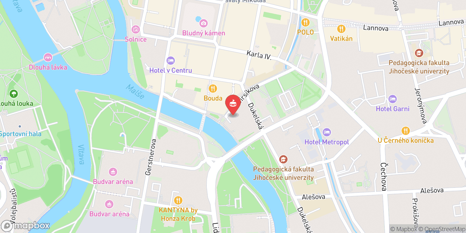 Mapa: České Budějovice