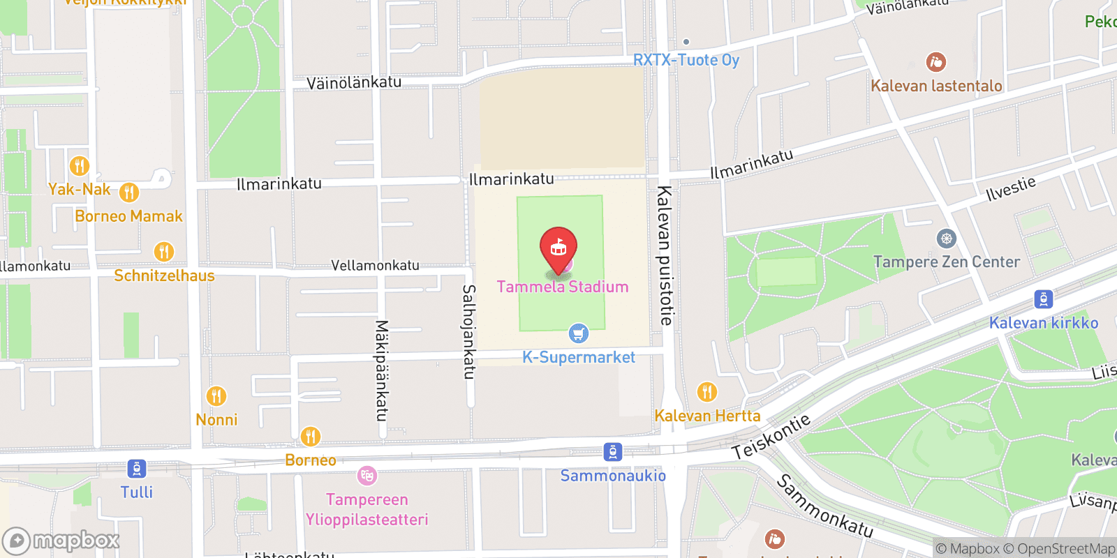 Mapa: Tampere